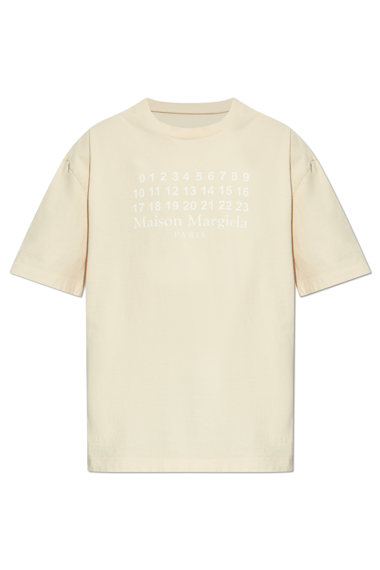 Maison Margiela Tシャツ ベージュ Maison Margiela T-shirt with print | Men's | Vitkac